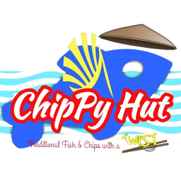 The Chippy Hut logo.
